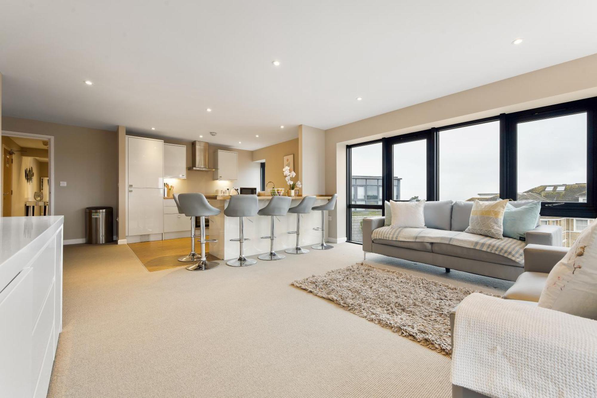 Westcliff Penthouse With Sea Views And Balcony Appartement Bournemouth Buitenkant foto