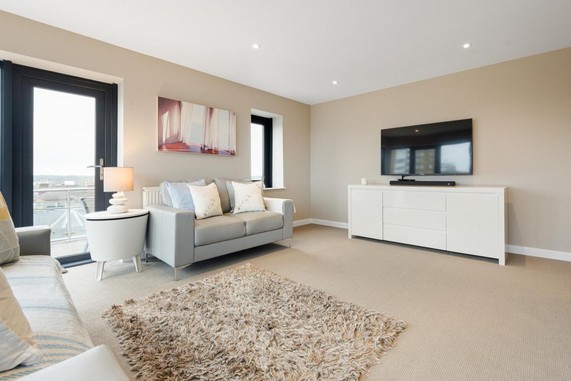 Westcliff Penthouse With Sea Views And Balcony Appartement Bournemouth Buitenkant foto